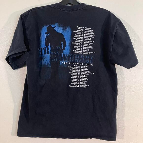 Tracy Lawrence For the Love Tour Country Music Band‎ Graphic Tee - Picture 4 of 5